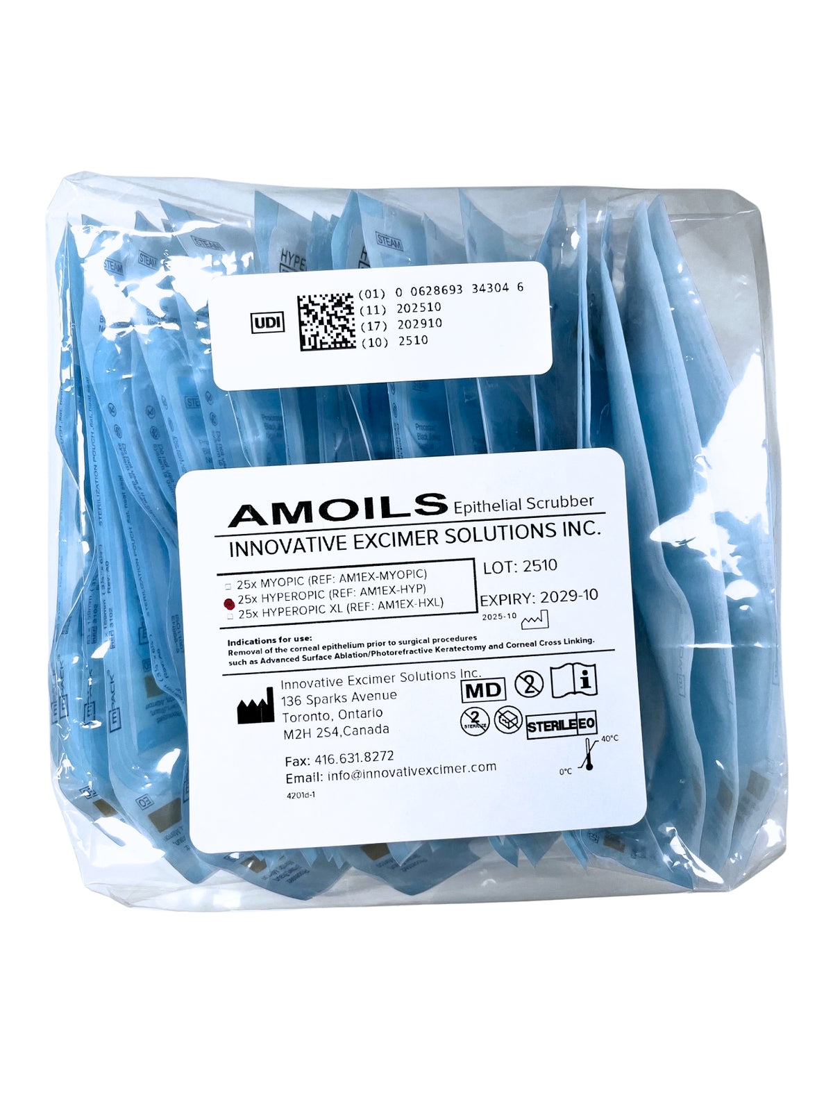 Epithelial Scrubber Brush Refill Pack (25 ct)