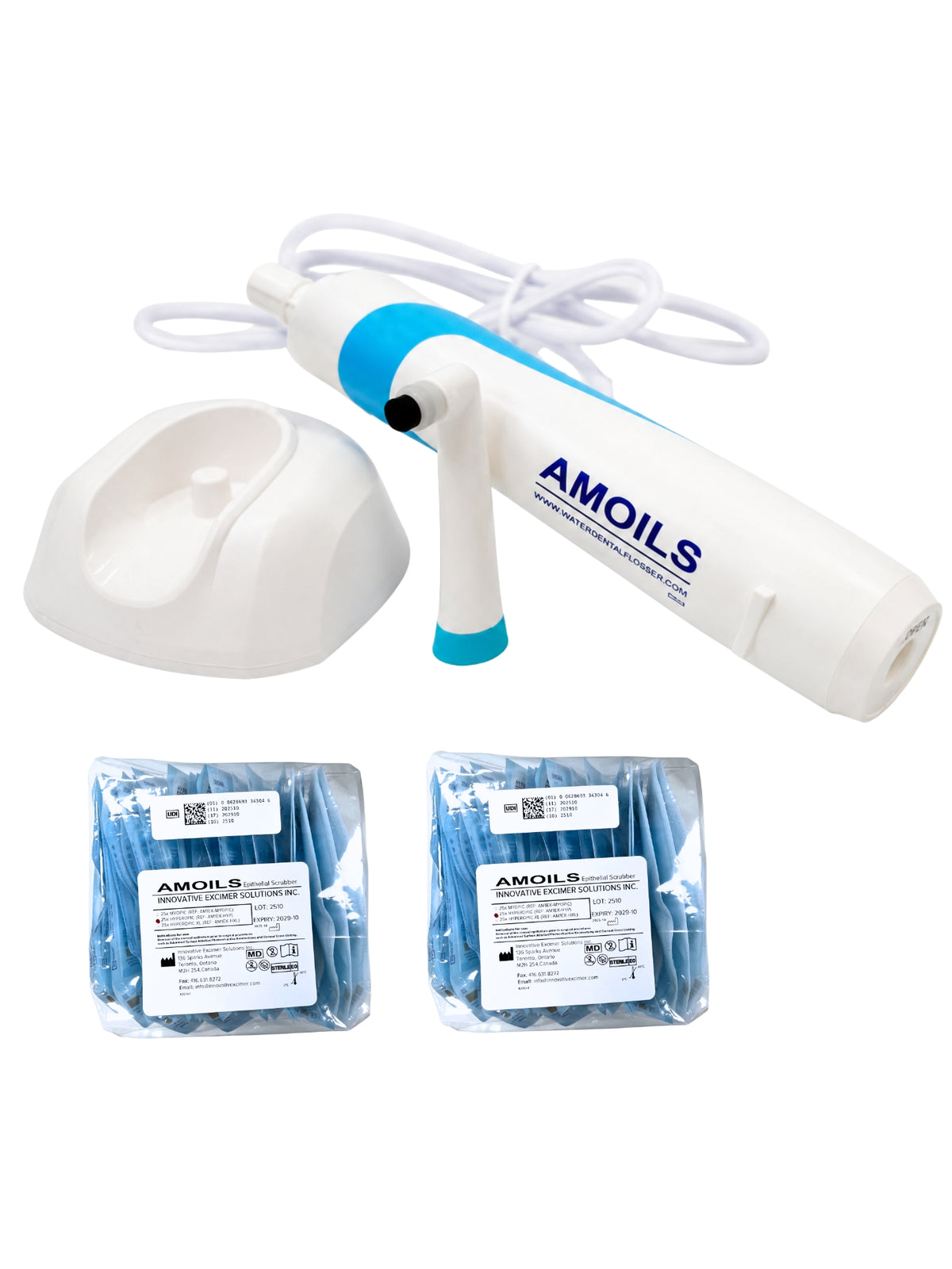Amoils Epithelial Scrubber Starter Kit